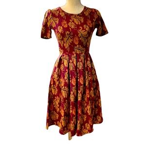 NWT Jacquard Lularoe Amelia Dress Size XS